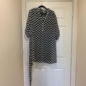 Basic chic chevron dress